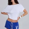 Niebieskie szorty jogger Cleo Mini