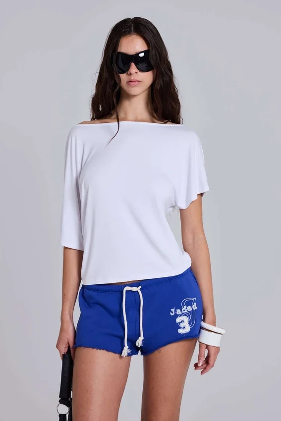 Niebieskie szorty jogger Cleo Mini