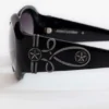 Okrągłe okulary przeciwsłoneczne Majorette Oversized w kolorze czarnym