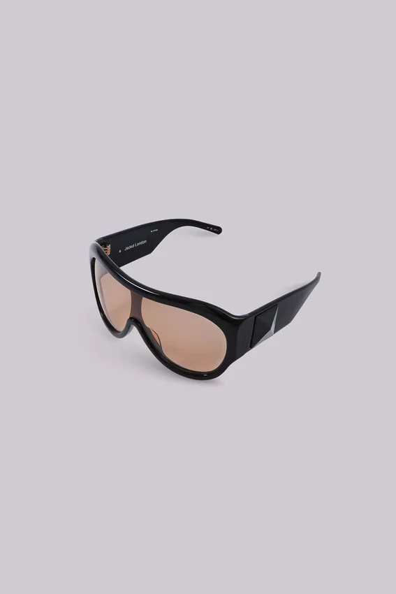 Okulary przeciwsłoneczne Noctra XL Stud w kolorze bursztynowym