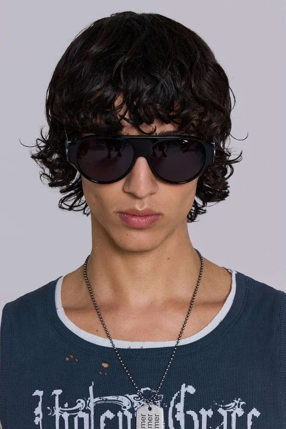 Okulary przeciwsłoneczne typu aviator Drummer