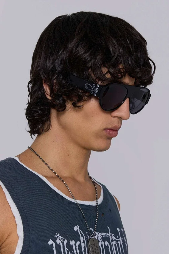 Okulary przeciwsłoneczne typu aviator Drummer