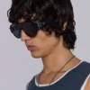 Okulary przeciwsłoneczne typu aviator Drummer