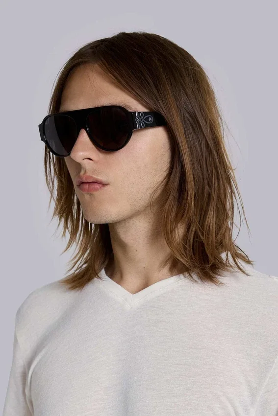 Okulary przeciwsłoneczne typu aviator Drummer