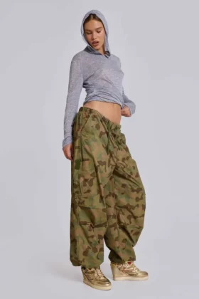 Parachute Pants w kamuflażu kaczki