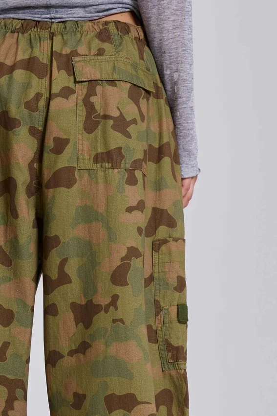 Parachute Pants w kamuflażu kaczki