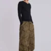 Parachute Pants w kamuflażu leśnym