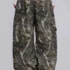 Parachute Pants w kamuflażu Woodland