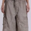 Parachute Pants w wykończeniu Stone Oil Wash