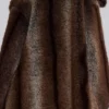 Płaszcz z sztucznego futra Agyness Brown