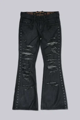 Rock Revival Staple Wax Bootcut Jeansy
