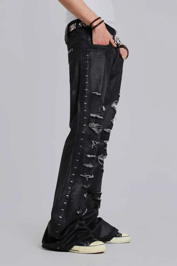 Rock Revival Staple Wax Bootcut Jeansy