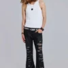 Rock Revival Staple Wax Bootcut Jeansy