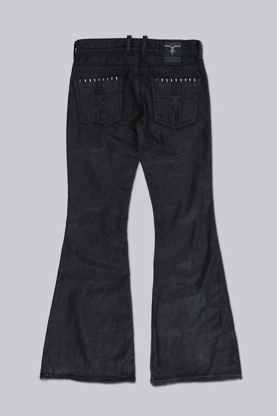 Rock Revival Staple Wax Bootcut Jeansy
