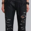 Rock Revival Staple Wax Bootcut Jeansy