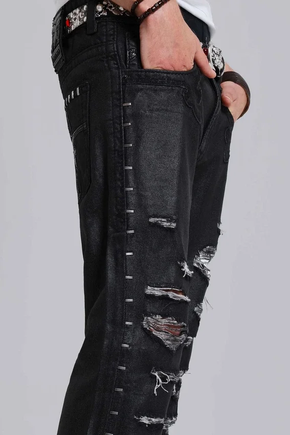 Rock Revival Staple Wax Bootcut Jeansy