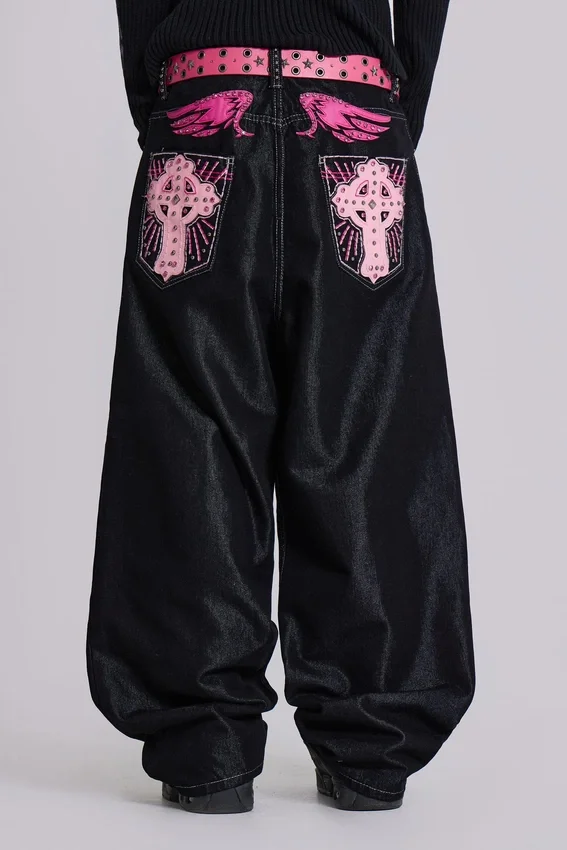 Różowe Colossus Jeans Sapphire XL