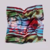Satynowy szalik-bandana Solaris z wieloma możliwościami noszenia