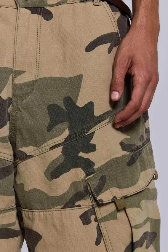 Spodenki Cadet w wyblakłym kamuflażu