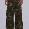 Spodnie cargo Camo Trooper