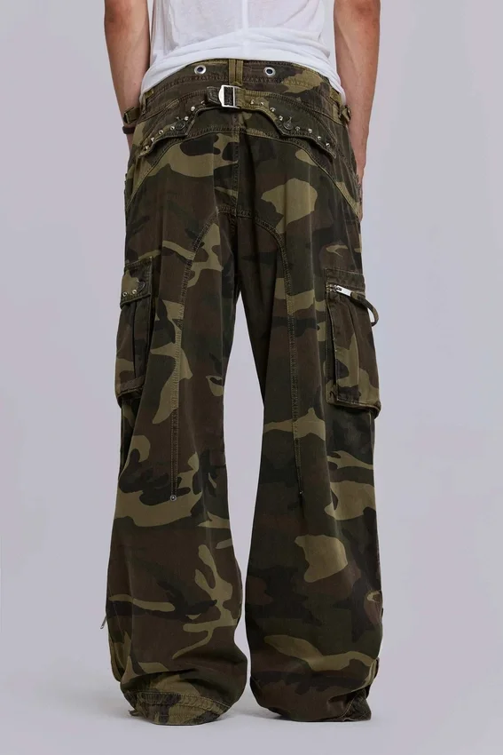 Spodnie cargo Camo Trooper