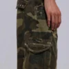 Spodnie cargo Camo Trooper