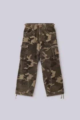 Spodnie cargo Camo Trooper