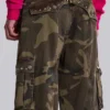 Spodnie cargo Camo Trooper