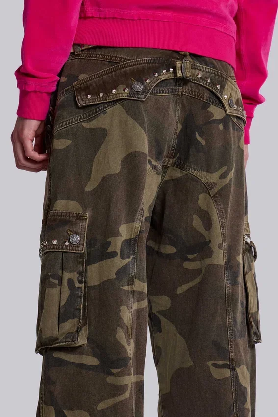 Spodnie cargo Camo Trooper