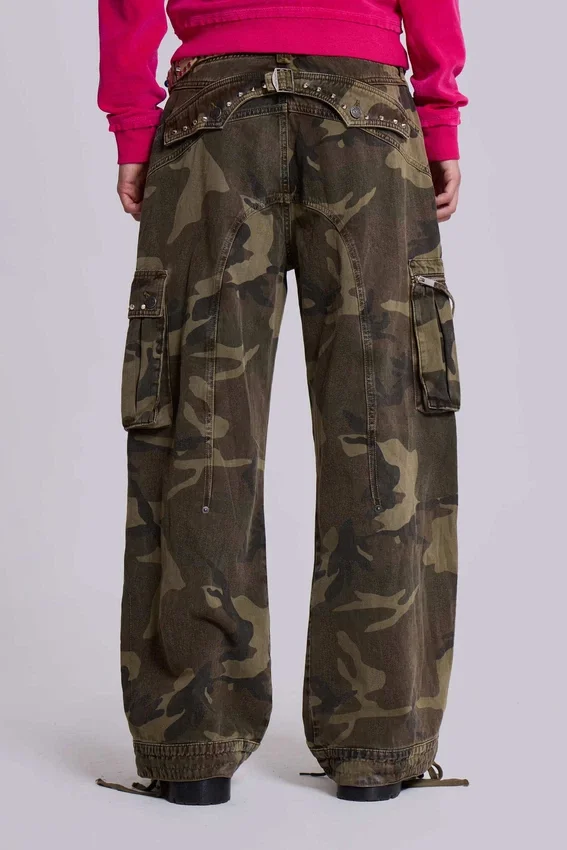 Spodnie cargo Camo Trooper