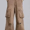 Spodnie cargo „Carpenter” z ćwiekami
