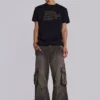Spodnie cargo „Trooper” w kolorze wyblakłego khaki