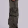 Spodnie cargo „Trooper” w kolorze wyblakłego khaki