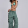 Spodnie cargo Utility w kolorze khaki