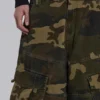 Spodnie cargo w kamuflażu Cadet
