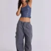 Spodnie cargo w kolorze vintage grey Parachute Cargo