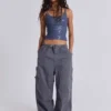 Spodnie cargo w kolorze vintage grey Parachute Cargo