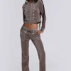 Spodnie Cavalier Military Velour
