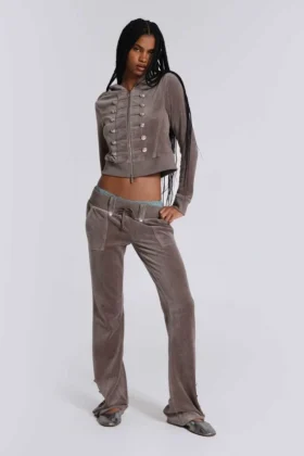 Spodnie Cavalier Military Velour