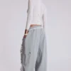 Spodnie dresowe „Stars and Stripes” w stylu „Monster Joggers” z efektem postarzenia