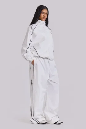 Spodnie dresowe „White Vapor”