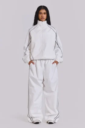 Spodnie dresowe „White Vapor”