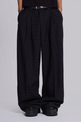 Spodnie garniturowe Gingham Goliath