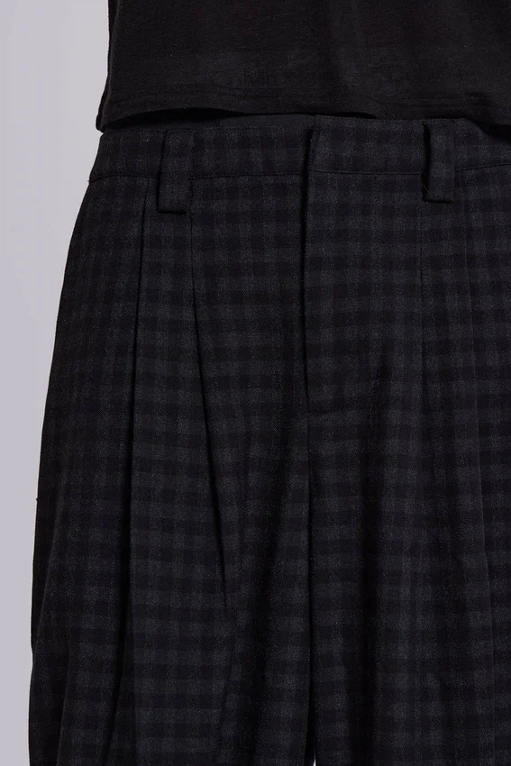 Spodnie garniturowe Gingham Goliath