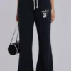 Spodnie jogger Cleo Slouchy Bootcut w kolorze czarnym