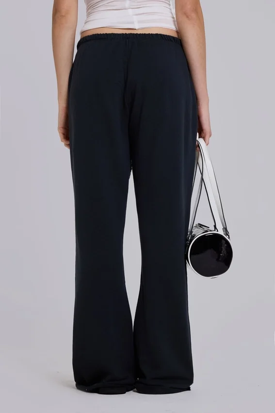 Spodnie jogger Cleo Slouchy Bootcut w kolorze czarnym