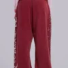 Spodnie Monster Joggers w kolorze bordowym