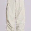 Spodnie Parachute Cargo Ecru