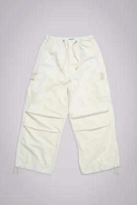 Spodnie Parachute Cargo Ecru