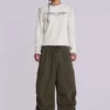 Spodnie Parachute Cargo w kolorze khaki